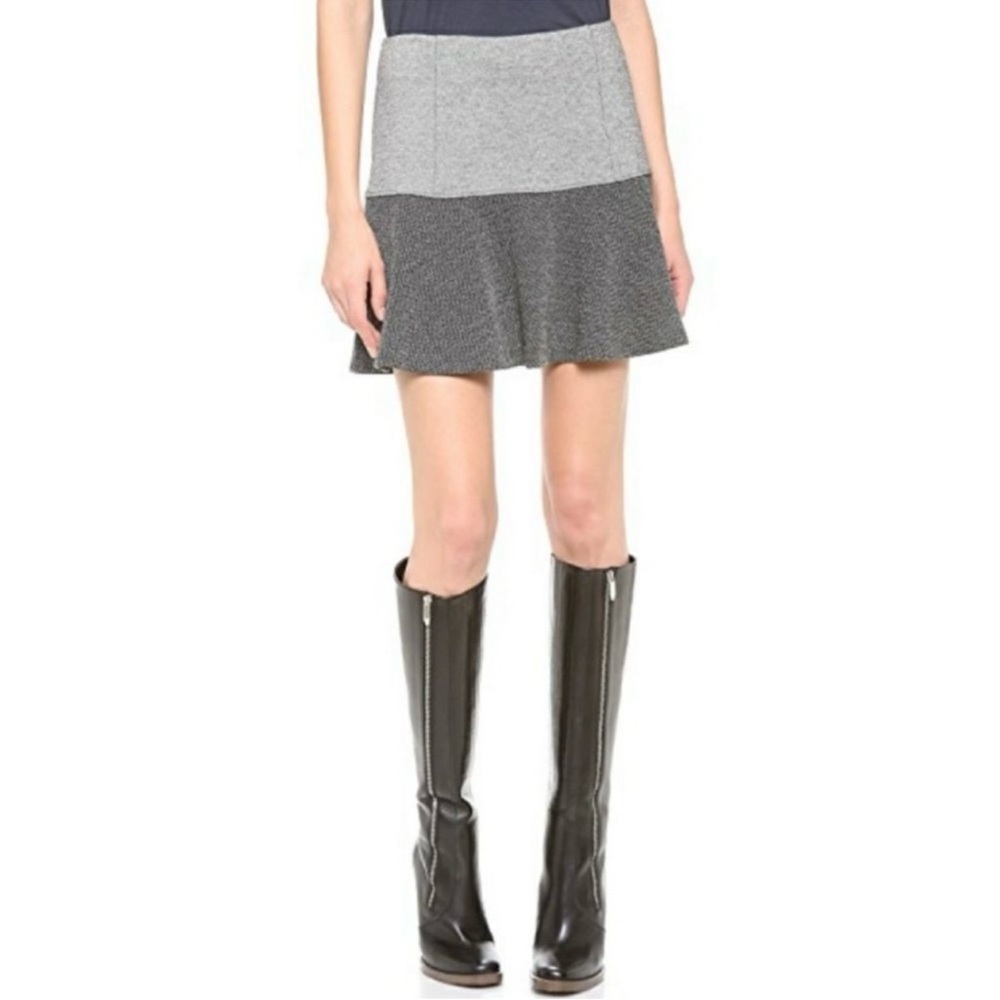 Theory A line mini skirt